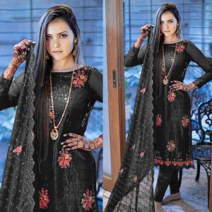 Black Salwar Kameez