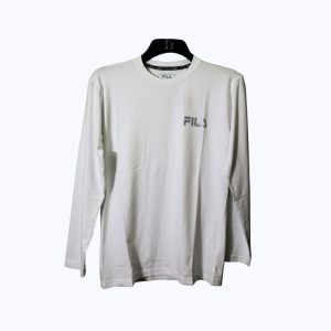 white full sleeve t-shirt by taroka