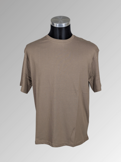 Solid Color Oversized Drop Shoulder T-Shirt by Taroka